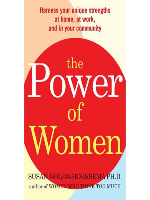 Title details for The Power of Women by Susan Nolen-Hoeksema - Wait list